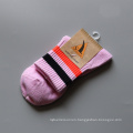 Patchwork Striped casual medium thick short tube sole band bone elastic mesh breathable spring and autumn style outdoor socks